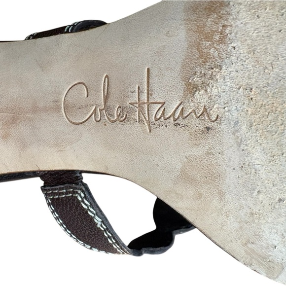 Cole Haan Shoes Women's Size 7.5B
Brown Block Heel Mule Slide Slip-on
Sandals - Picture 2 of 12